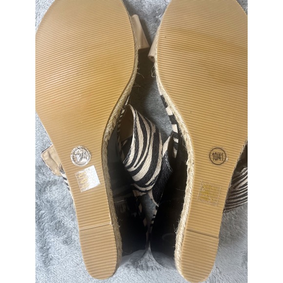 CL by‎ Laundry Animal Print Wedges Size 10 NWOT - Picture 6 of 8